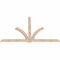 Ekena Millwork Redmond Smooth Timber Gable Bracket, Douglas Fir, 72"W x 45"H x 1 1/2"D x 3 1/2"F, 15/12 Pitch GBW072X45X0204RED00SDF - alternate 3
